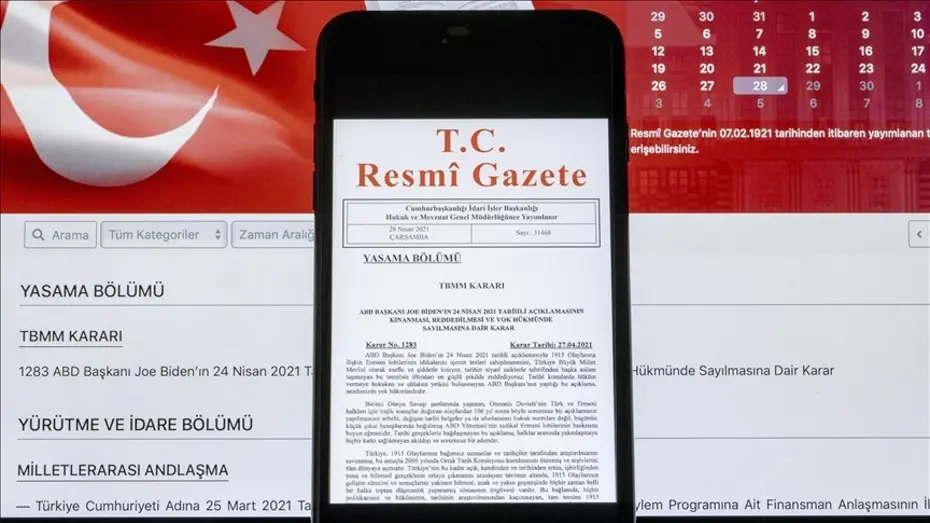 Resmi Gazete kararları