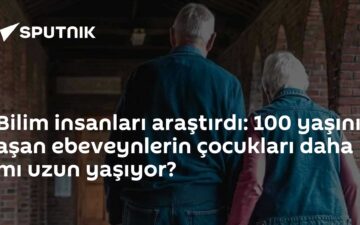 100 yaşlı ebeveyn